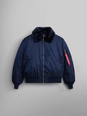 Giacca Bomber Alpha Industries B-15 (HERITAGE) Uomo Blu | 13604-SOJQ