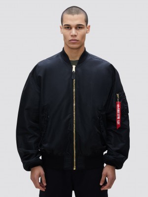 Giacca Bomber Alpha Industries L-2b Loose Uomo Nere | 82473-FIWA