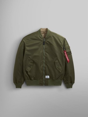 Giacca Bomber Alpha Industries L-2b Mod Gen Ii Uomo Verdi | 85426-HLQG