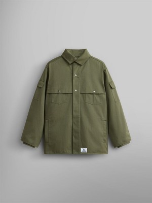 Giacca Bomber Alpha Industries M1934 Mod Uomo Verdi | 16850-WCMF