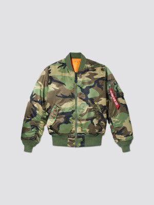 Giacca Bomber Alpha Industries Ma-1 (HERITAGE) Uomo Camouflage | 12506-YZTH