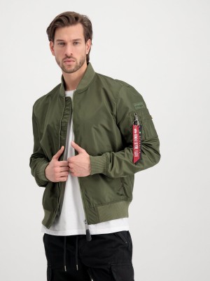 Giacca Bomber Alpha Industries Ma-1 Lw Project R Uomo Verde Oliva | 15642-JKTW