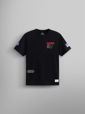 Giacche Alpha Industries Nasa Worm Logo Gen Ii Uomo Nere | 63579-GKOE