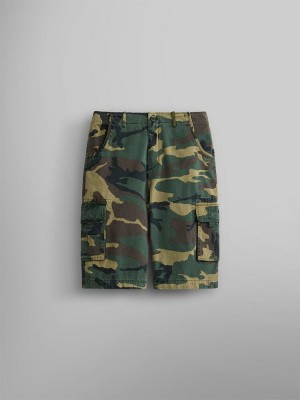 Pantaloncini Alpha Industries Jet Uomo Camouflage | 79053-CSXK