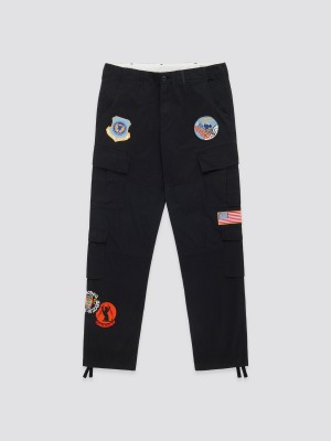 Pantaloni Alpha Industries Acu Squadron Uomo Nere | 91302-KCZH