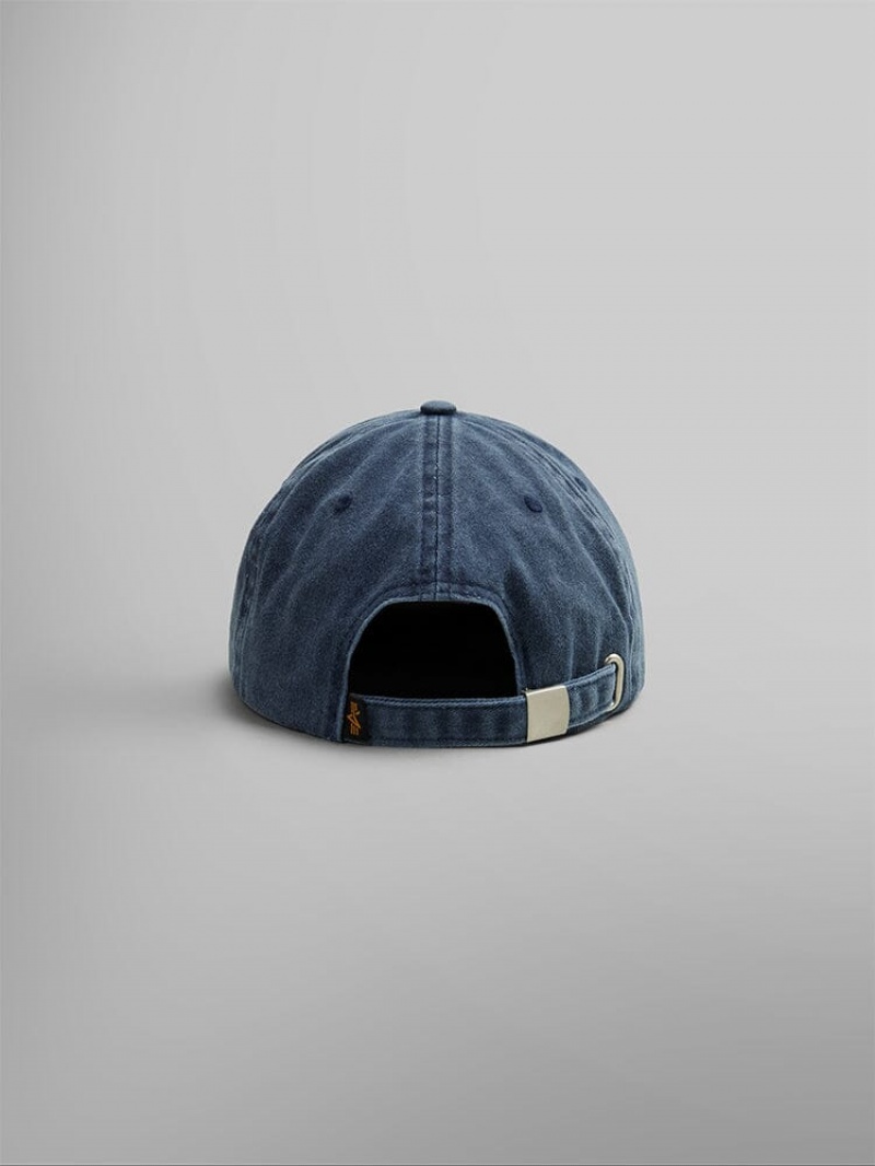 Cappelli Alpha Industries Battlewash Accessories Blu | 98753-ROLP