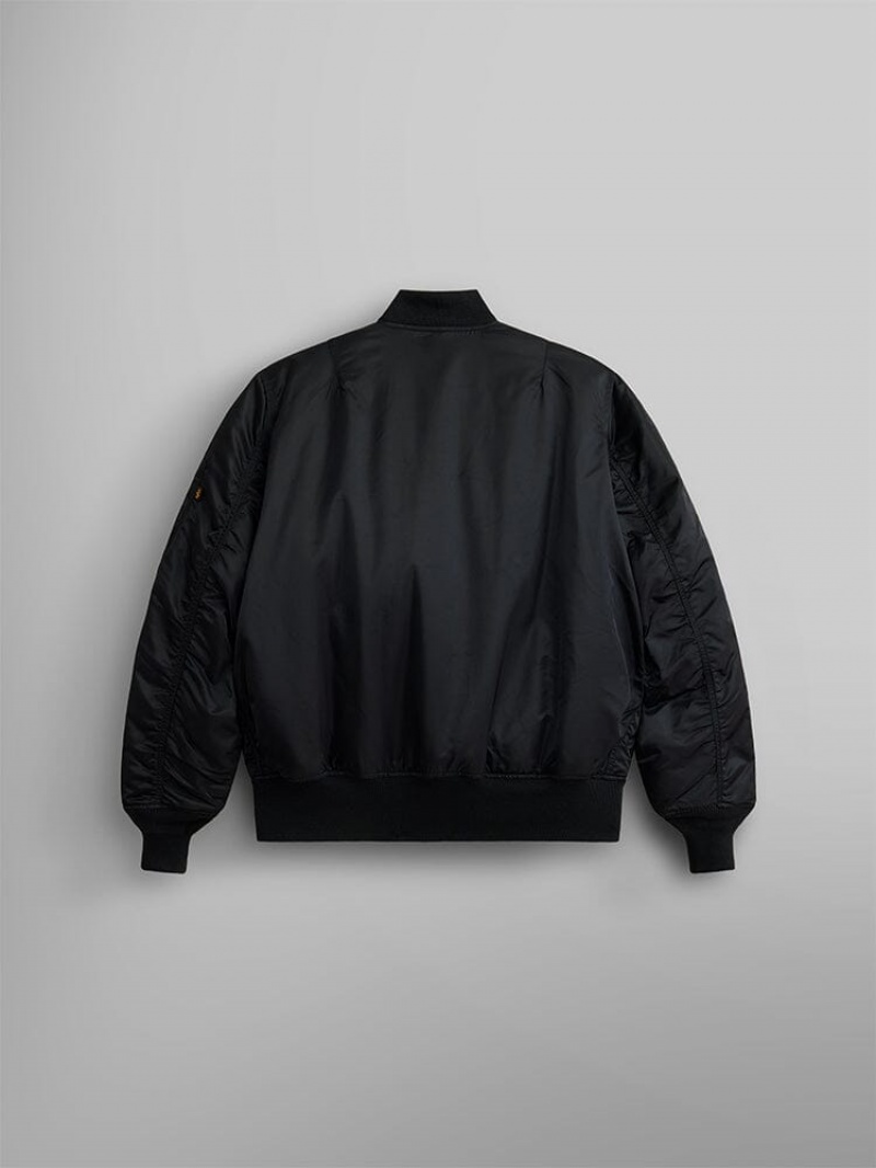 Giacca Bomber Alpha Industries Ma-1 (HERITAGE) Uomo Nere | 02485-CTML