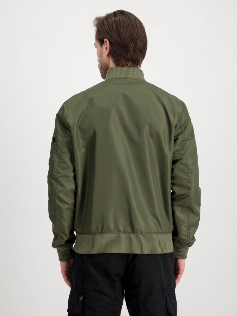 Giacca Bomber Alpha Industries Ma-1 Lw Project R Uomo Verde Oliva | 15642-JKTW