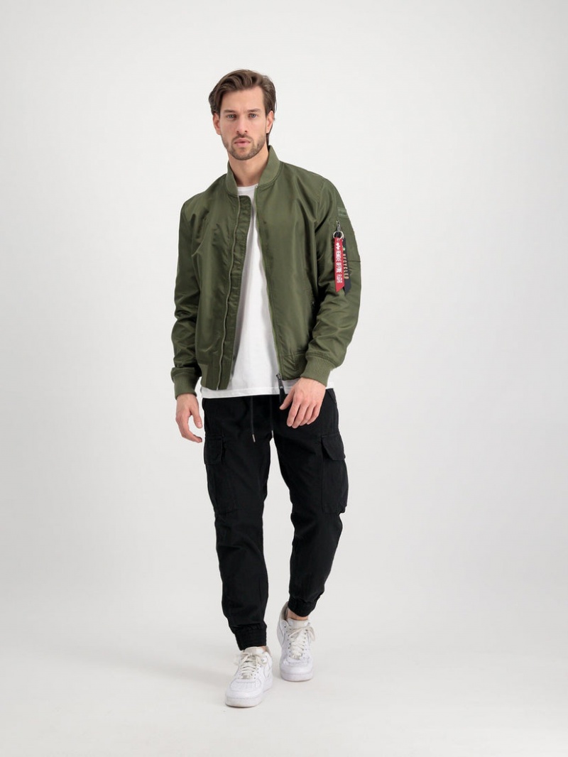 Giacca Bomber Alpha Industries Ma-1 Lw Project R Uomo Verde Oliva | 15642-JKTW