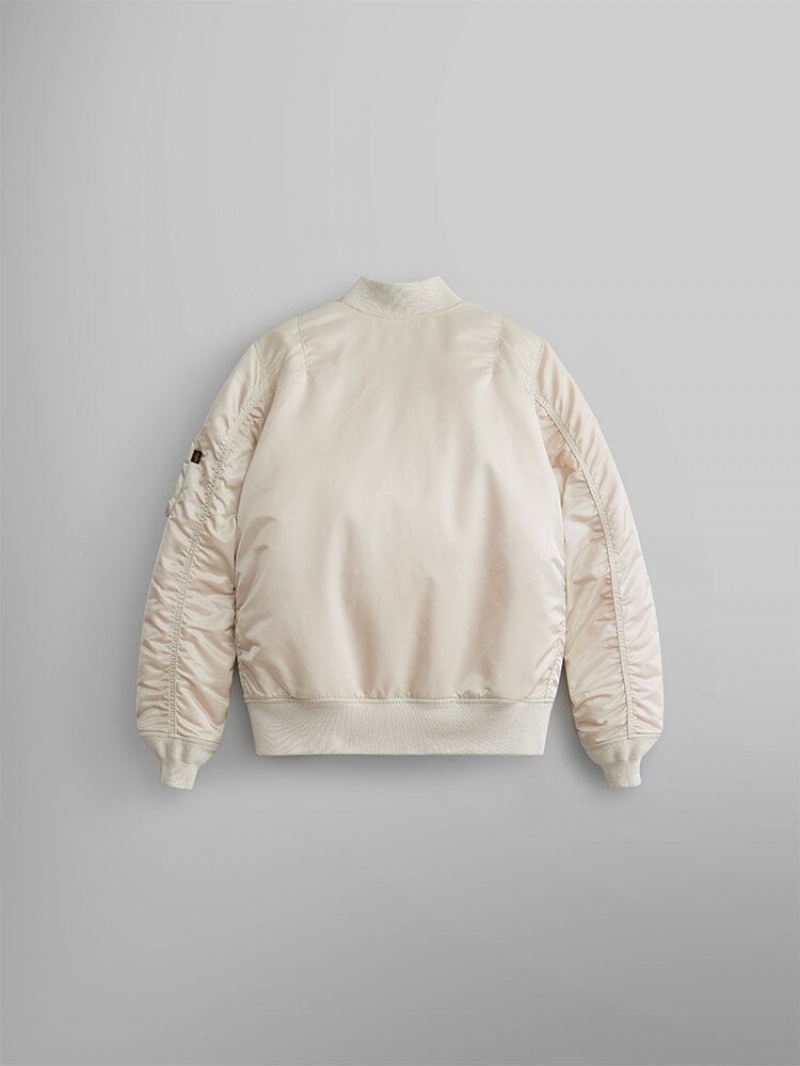 Giacca Bomber Alpha Industries Ma-1 W Donna Beige Arancioni | 75349-RBZY