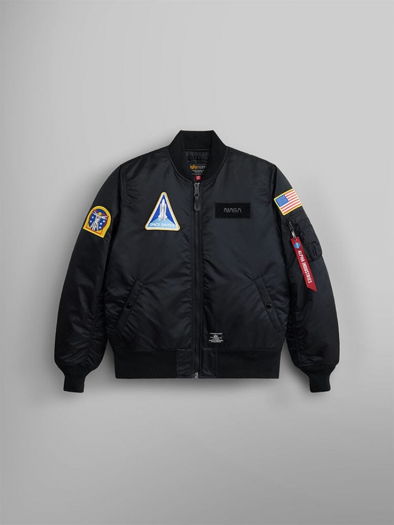 Giacca Bomber Alpha Industries Nasa Ma-1 Gen Ii Uomo Nere | 24851-QKEG