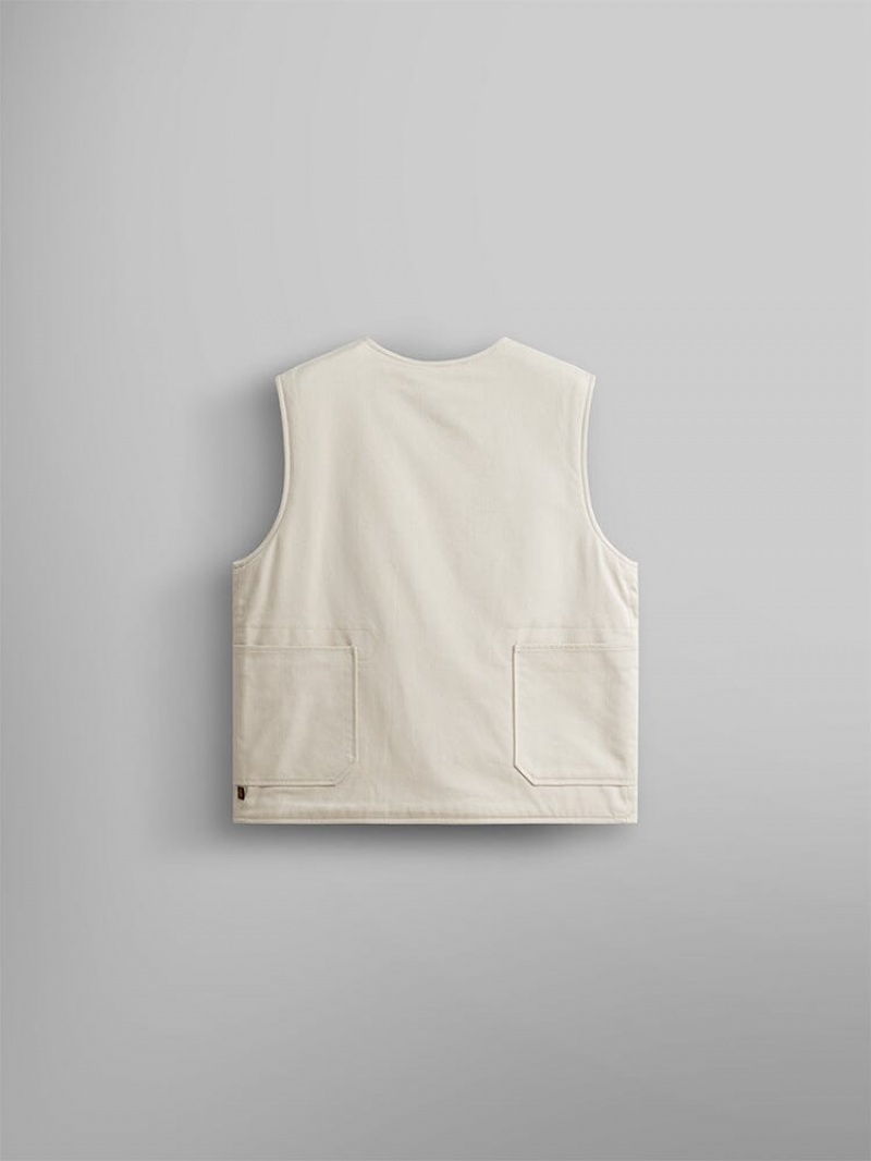 Giacche Alpha Industries Deck Vest Uomo Verdi | 81596-OSWB