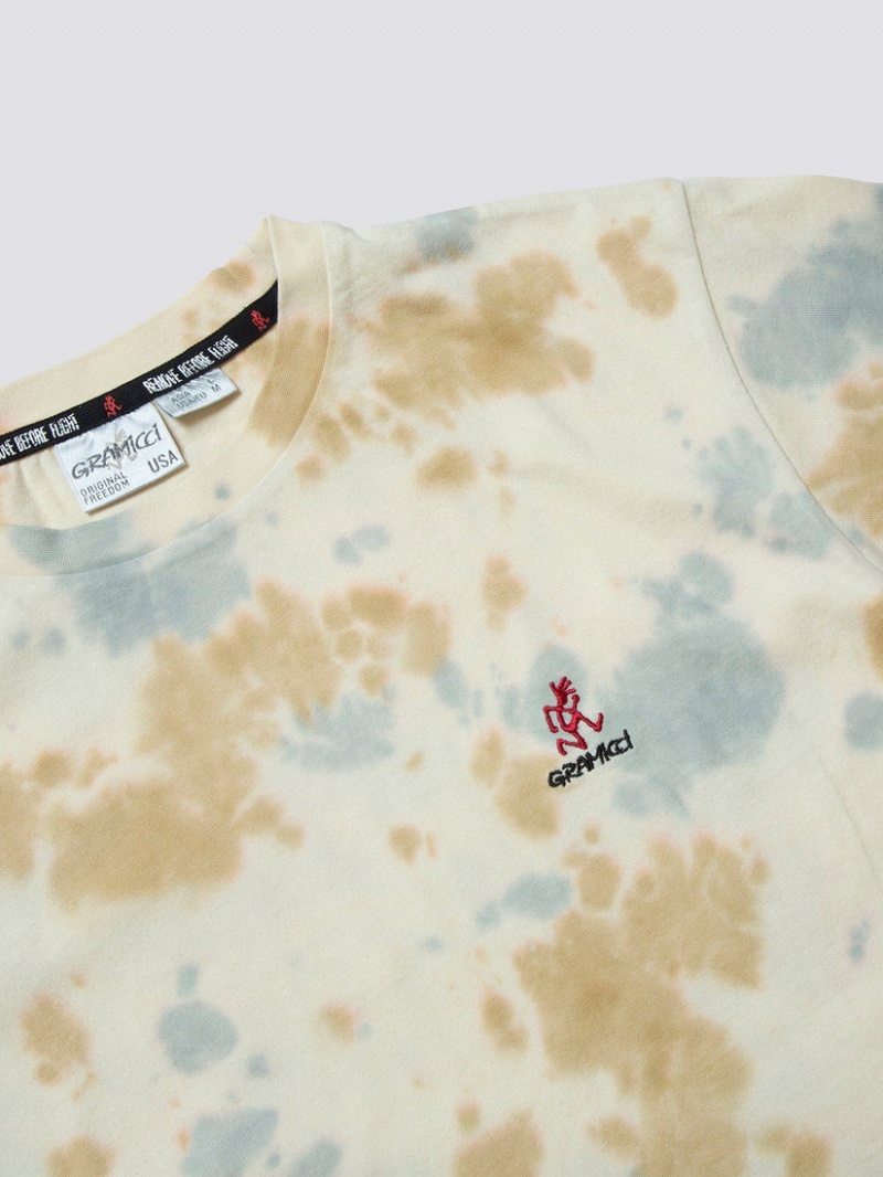 Magliette Alpha Industries Gramicci X Alpha Cotone Camo Tie Dye Uomo Camouflage | 51027-ZMPB