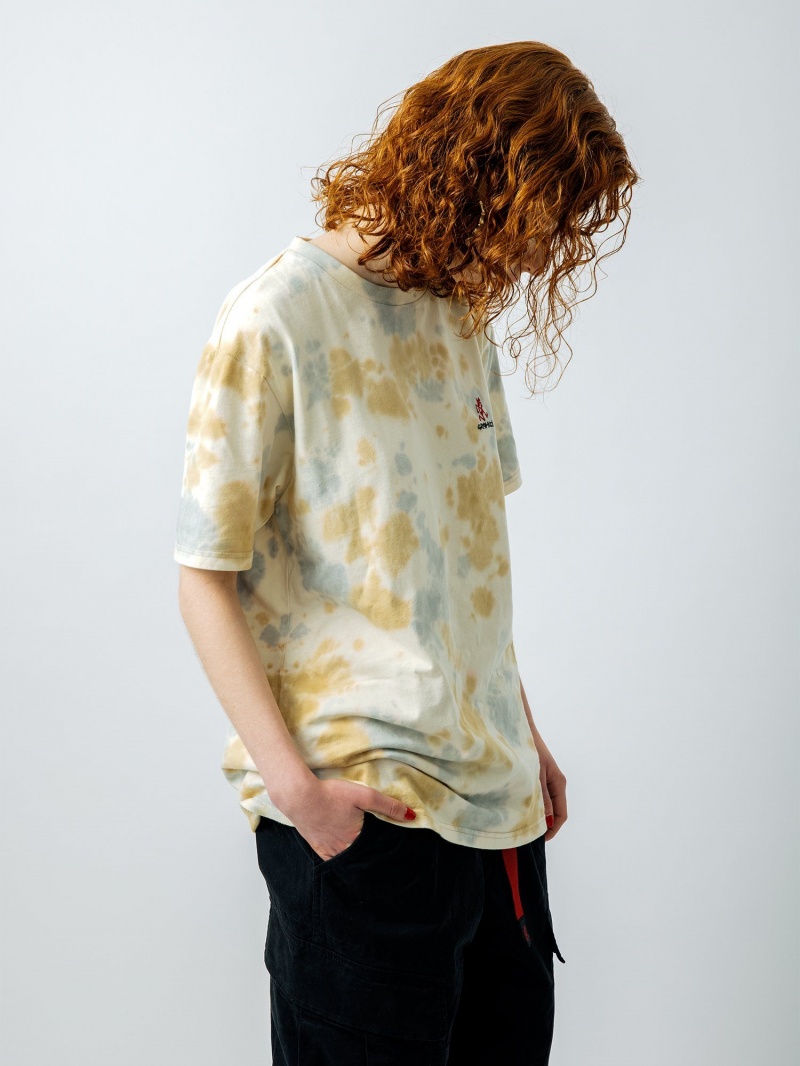 Magliette Alpha Industries Gramicci X Alpha Cotone Camo Tie Dye Uomo Camouflage | 51027-ZMPB