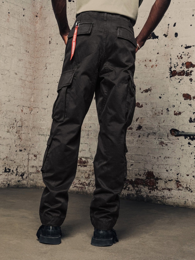 Pantaloni Alpha Industries Acu Uomo Verdi | 81562-JMFR