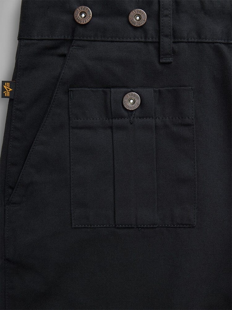 Pantaloni Alpha Industries Cargo Trouser Uomo Nere | 42675-EXUG