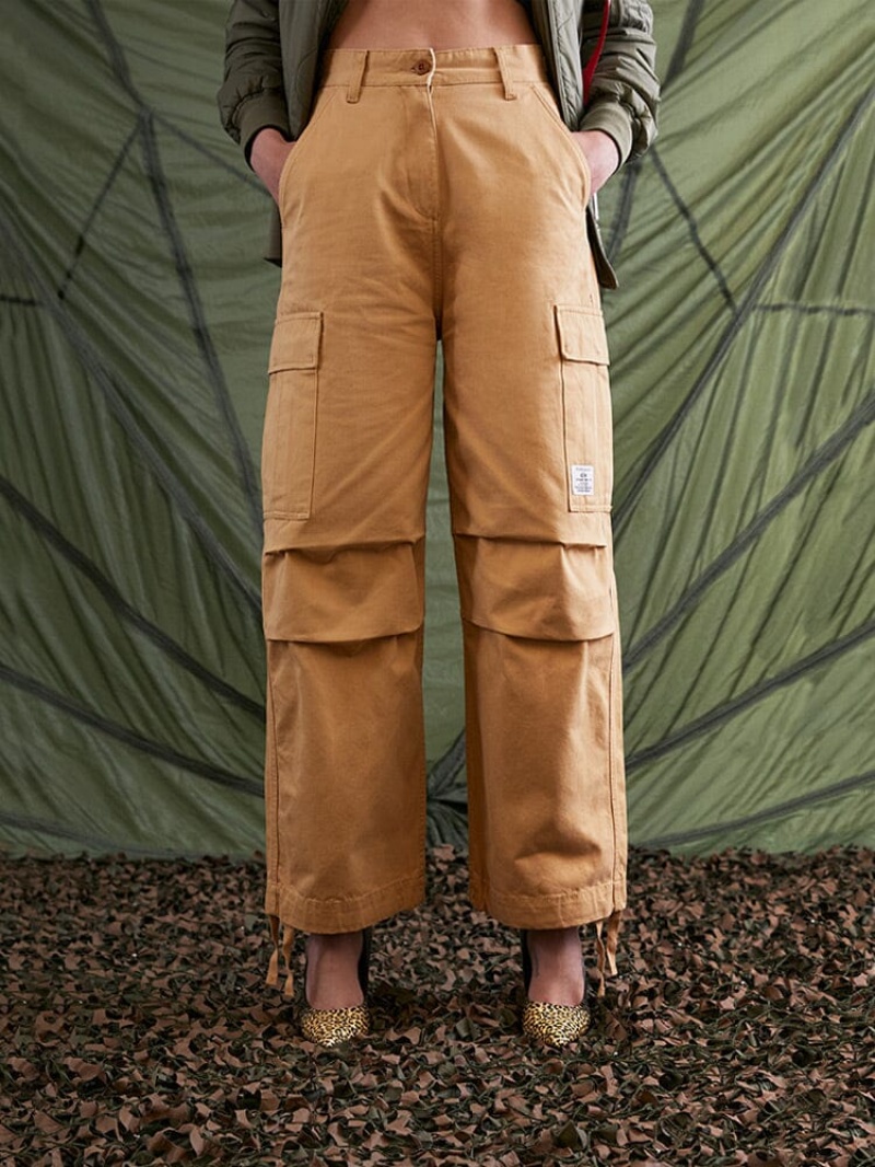 Pantaloni Alpha Industries M-65 W Donna Marroni | 36850-HVYZ