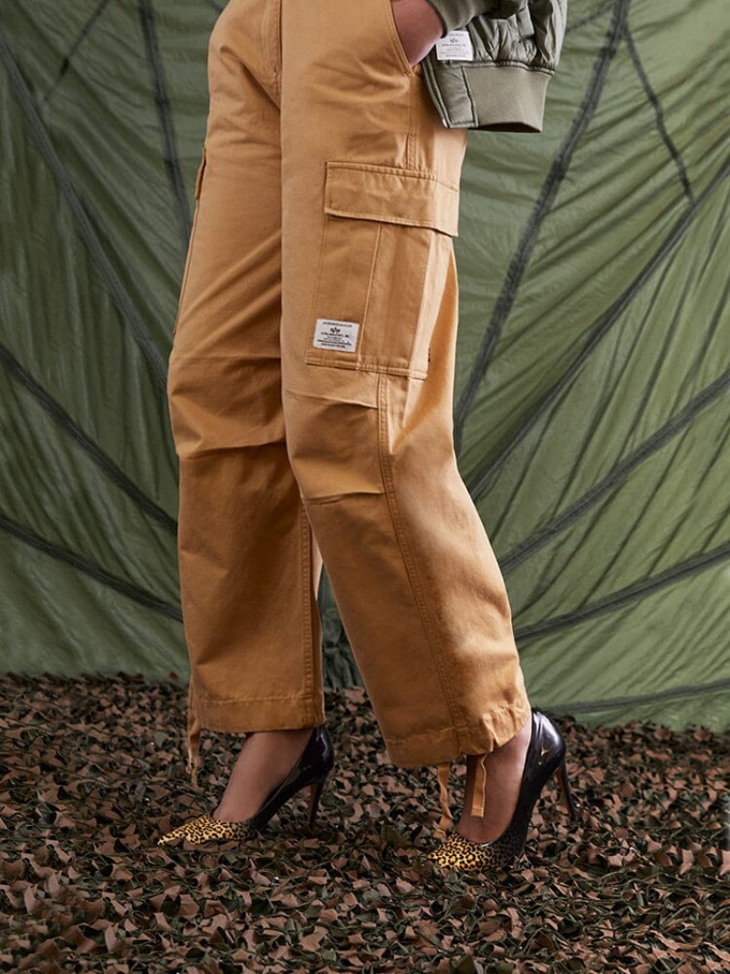 Pantaloni Alpha Industries M-65 W Donna Marroni | 36850-HVYZ