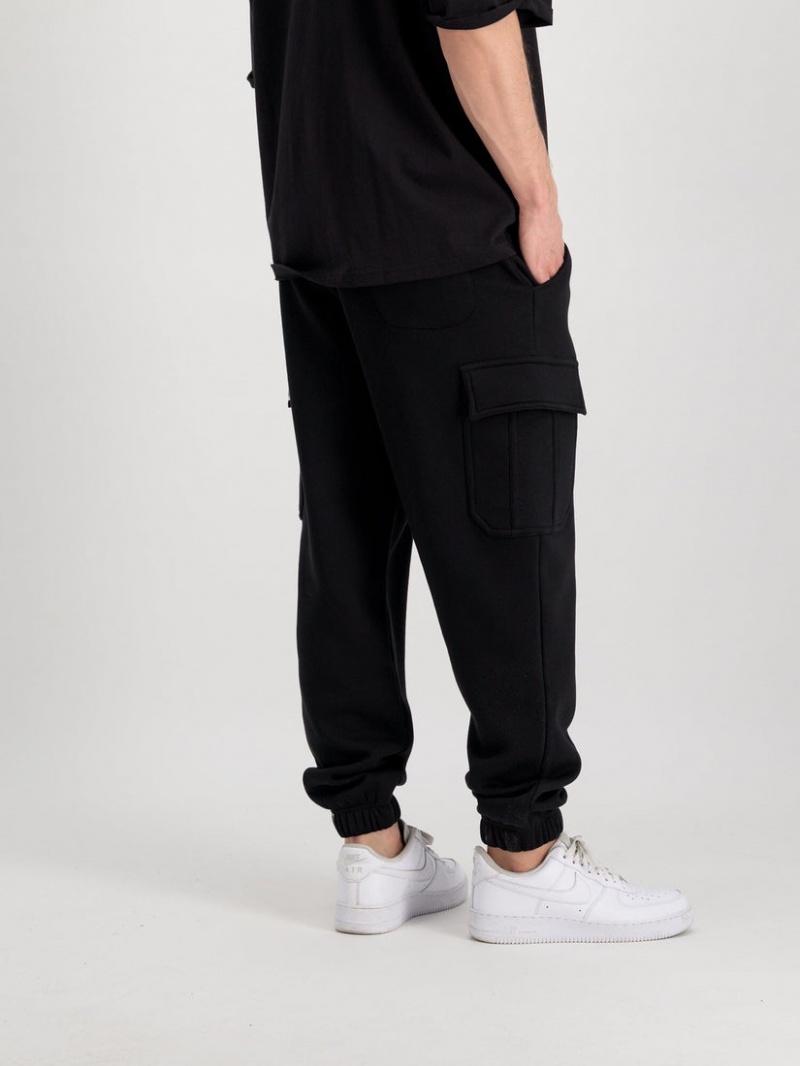 Pantaloni Alpha Industries Organic Cargo Jogger Uomo Nere | 69437-UEDL