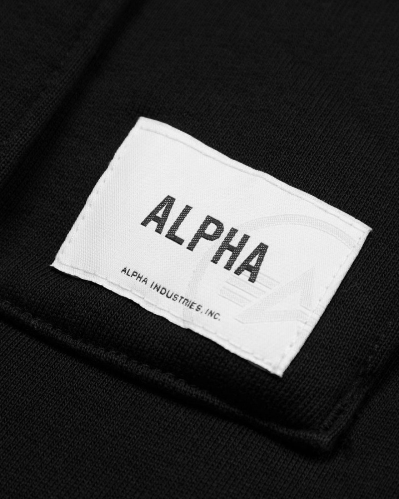 Pantaloni Alpha Industries Unfrm Sweat Trouser Donna Nere | 14958-LGRU