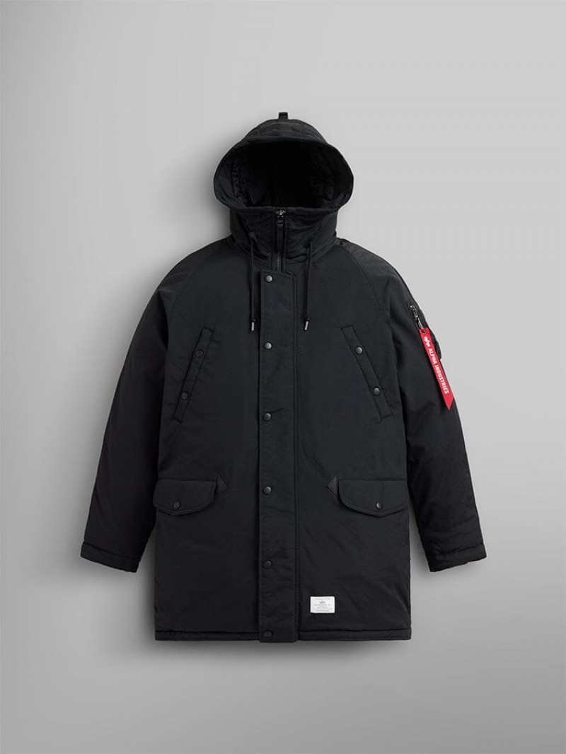 Parka Alpha Industries N-3b Altitude Mod Uomo Nere | 73195-RQGK