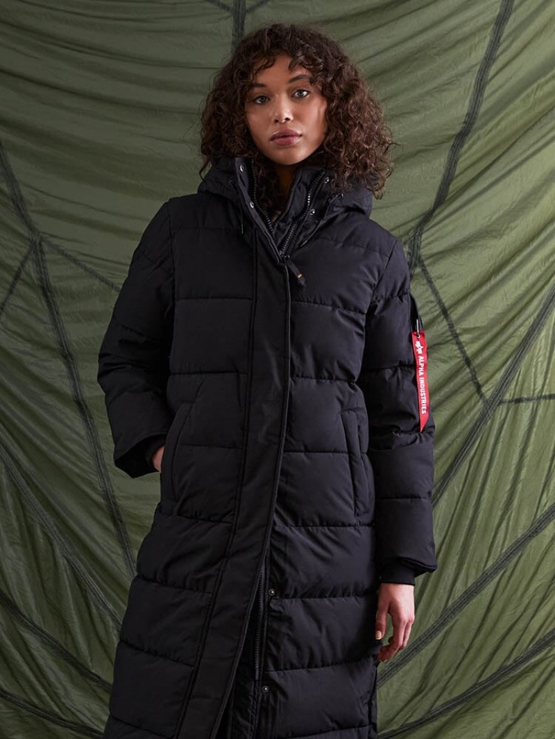 Parka Alpha Industries Sierra Gen Ii W Donna Nere | 83691-TWGR